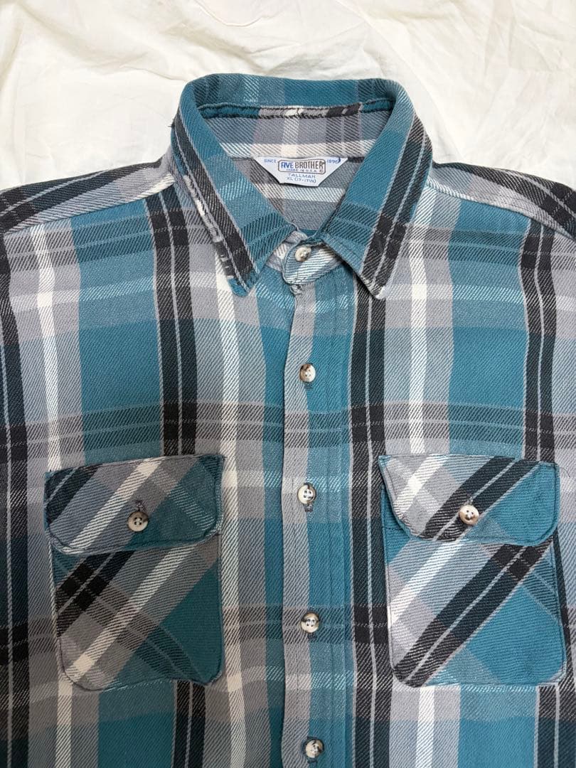 80s five brother 好配色 ターコイズ vintage - メルカリ