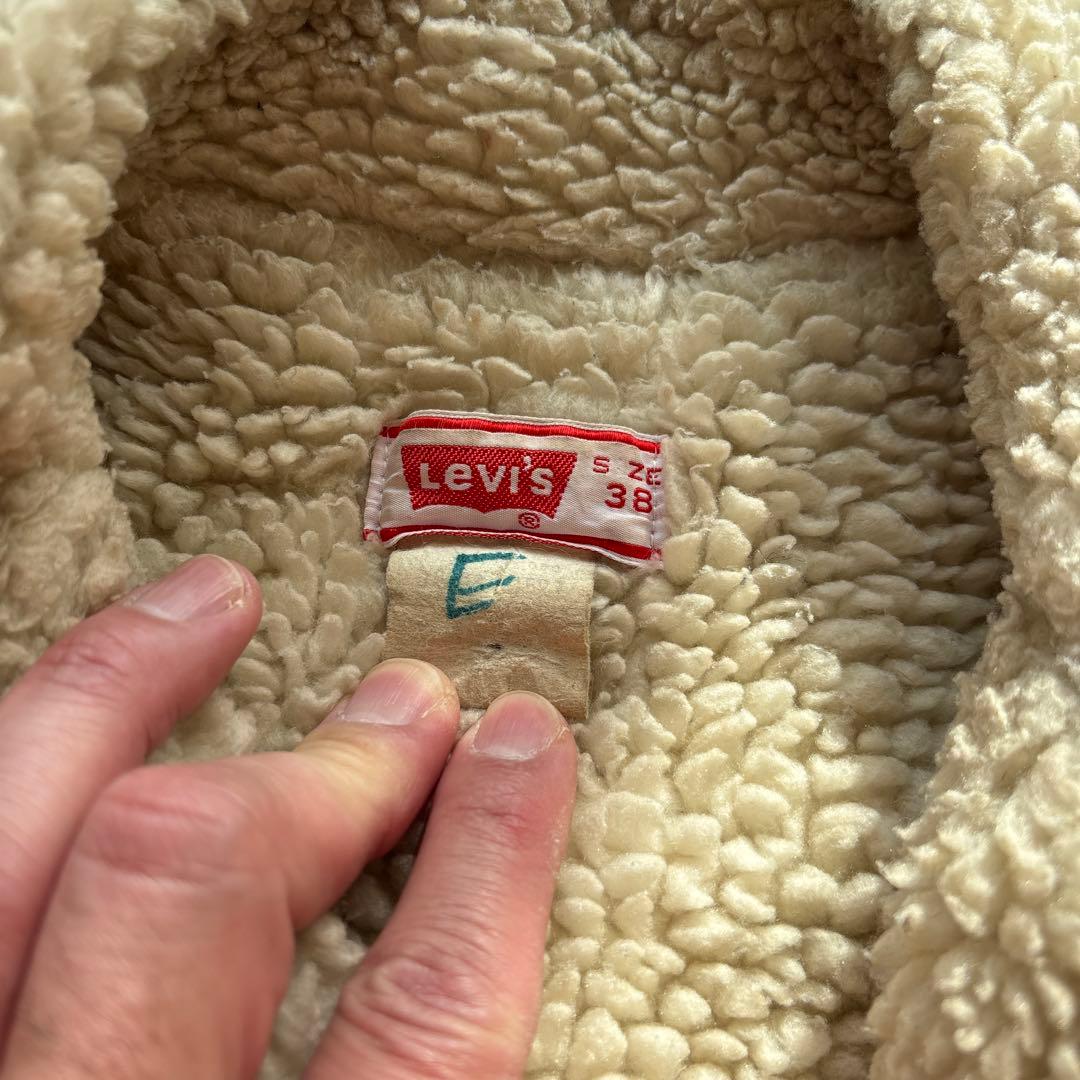 Levi's 70s〜80s コーデュロイ ボアジャケット38 ヴィンテージ - メルカリ