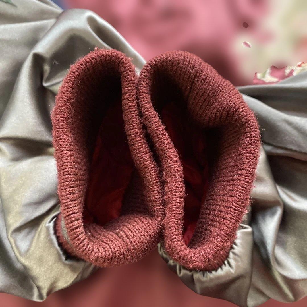 星姫 スカジャン 龍vs黒豹 ワインレッド キルティング 刺繍 3L - メルカリ