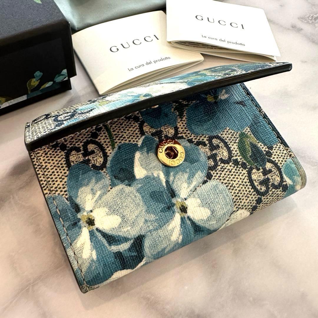 GUCCI キーケース ブルームス 花柄 - メルカリ