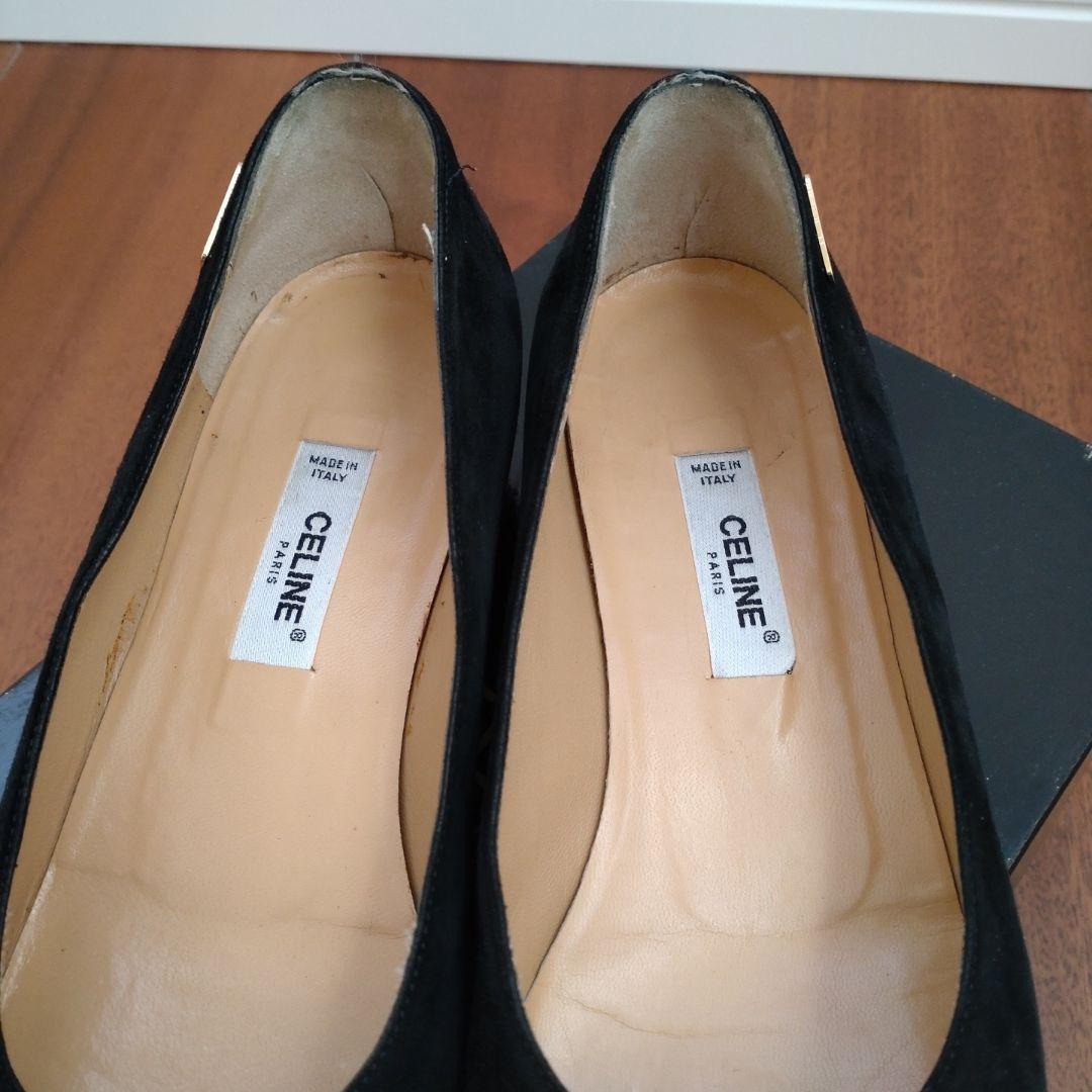 セリーヌ 👛 CELINE スエードパンプス 37 1/2