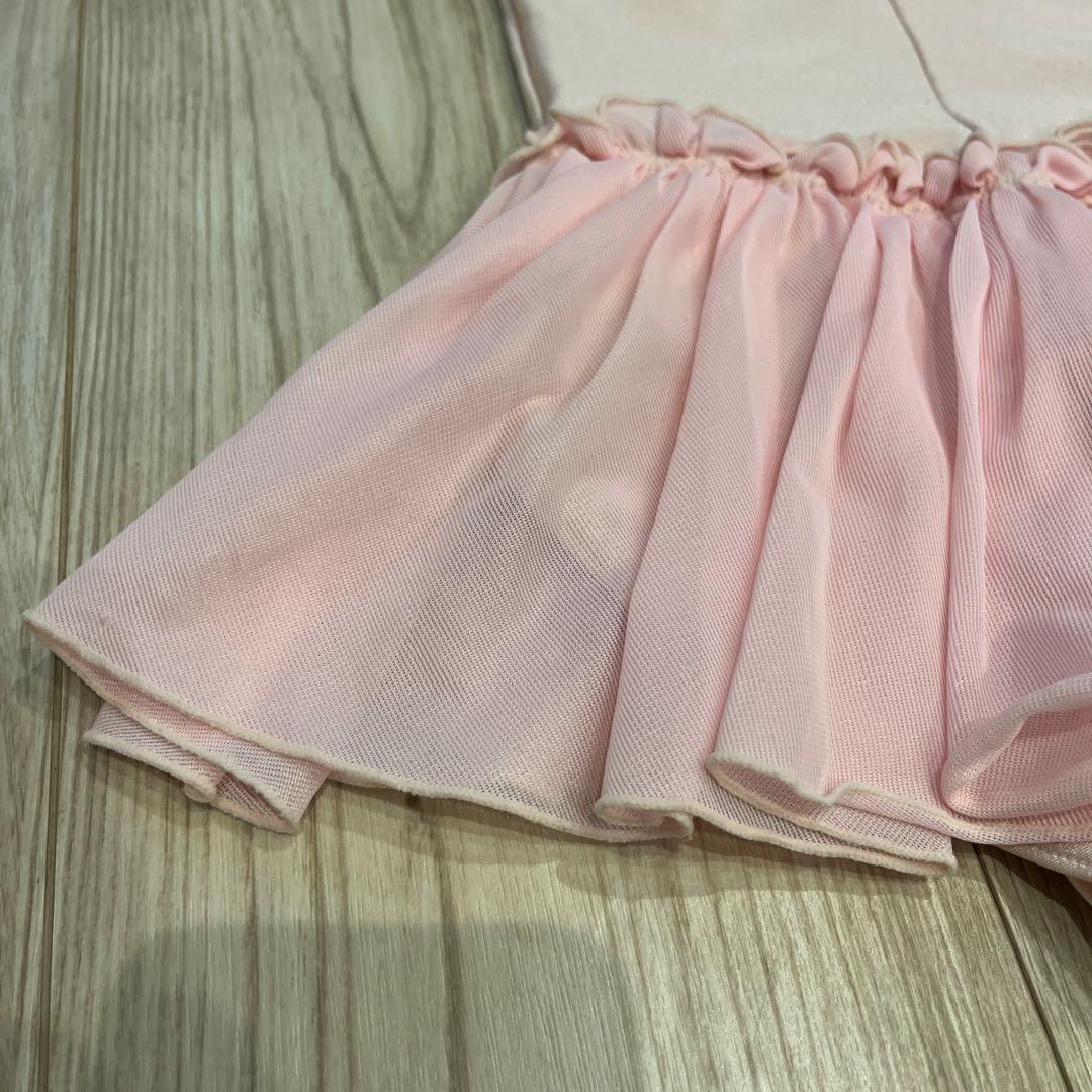 Chacott チャコット ピンク フリル付きレオタード 110cm - メルカリ