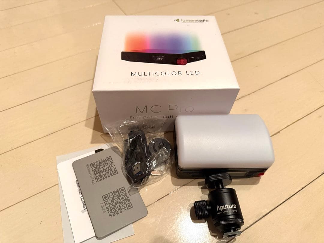 Aputure MC Pro Lumenradio搭載 LEDライト Amazon.com : Aputure MC PRO On Camera Video Light,LED Camera Light