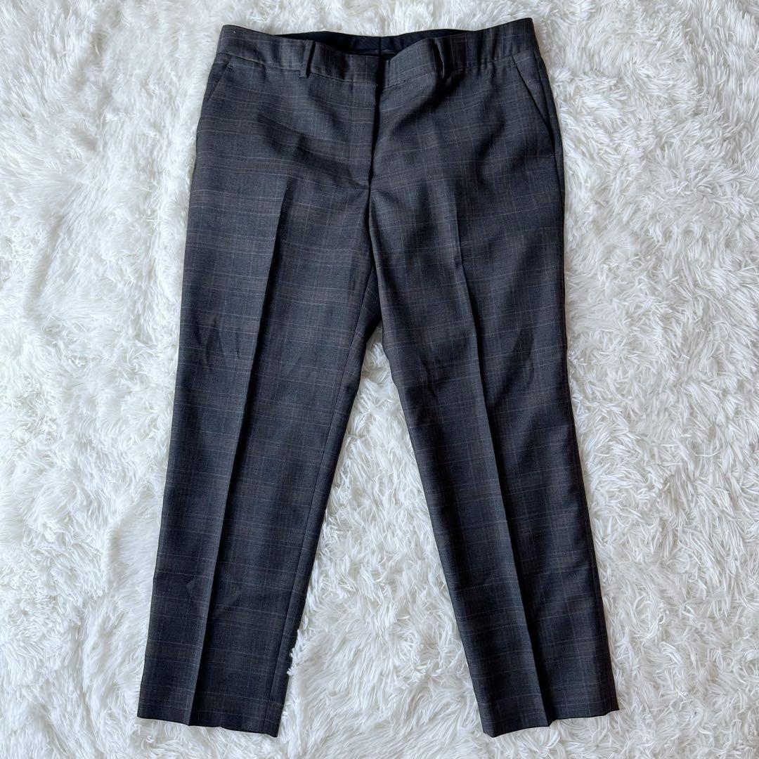 GINZA Global Styleセットアップスーツ グレンチェックノーカラー