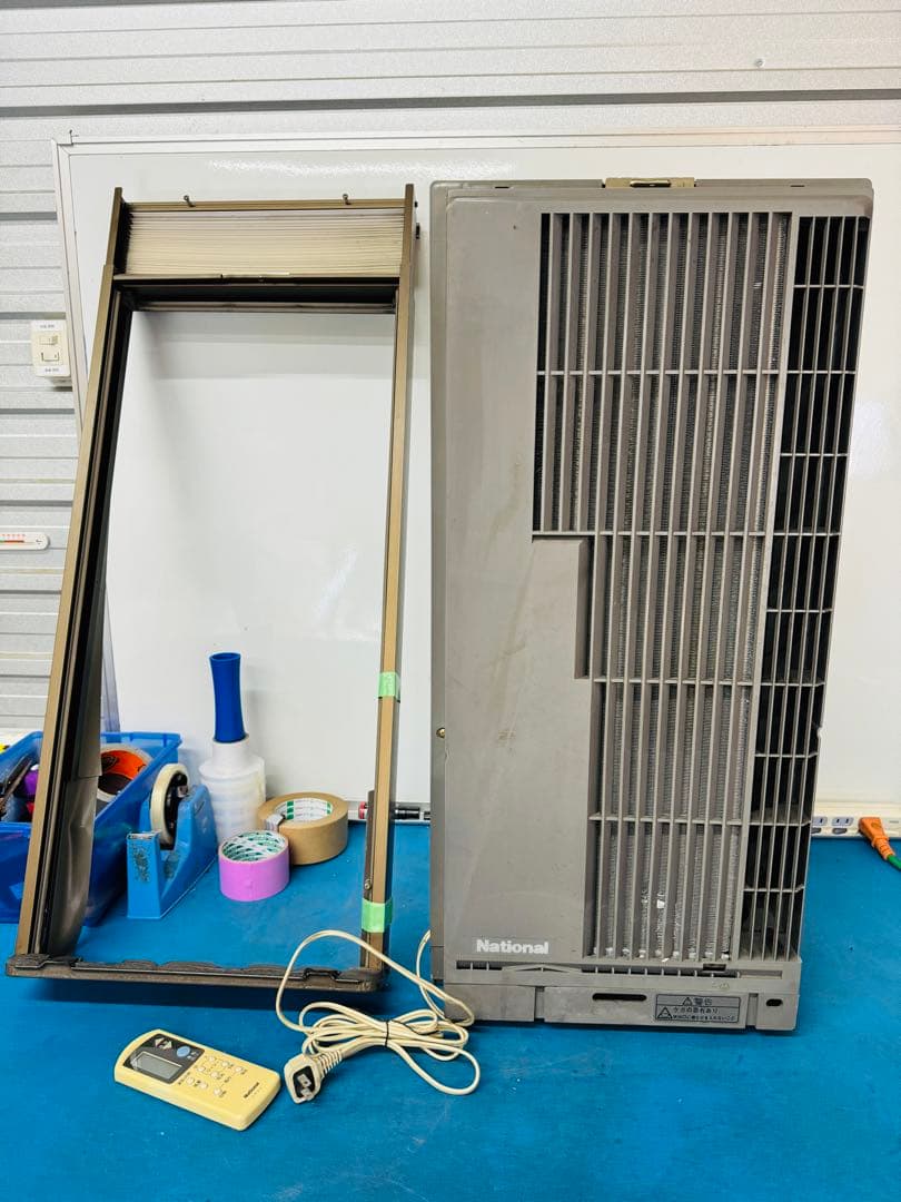 National ナショナル 窓式 ウィンドウ エアコン 冷房 空調 電化製品