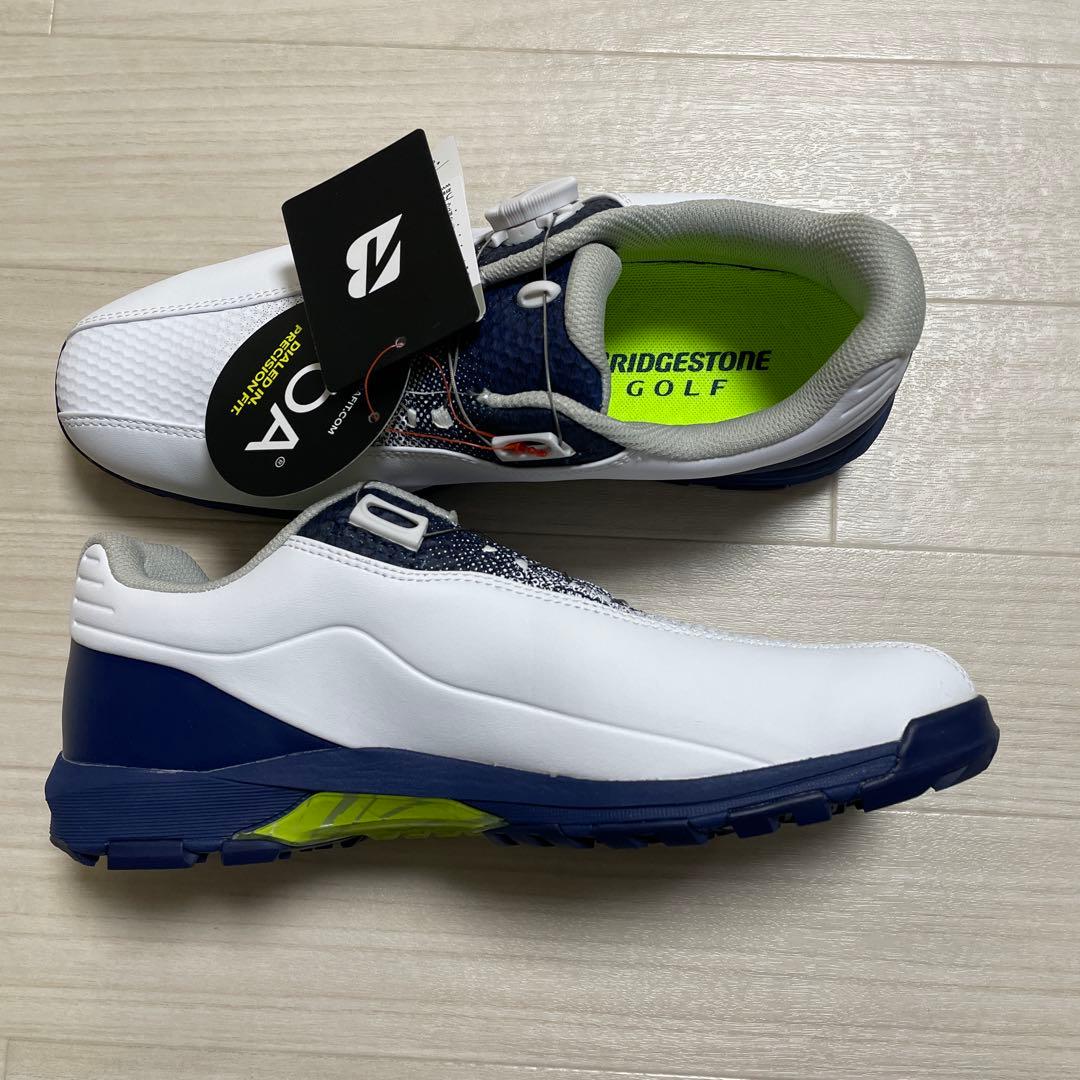 新品 ブリヂストン ゴルフ メンズ ゴルフ シューズ SHG150 25.5cm