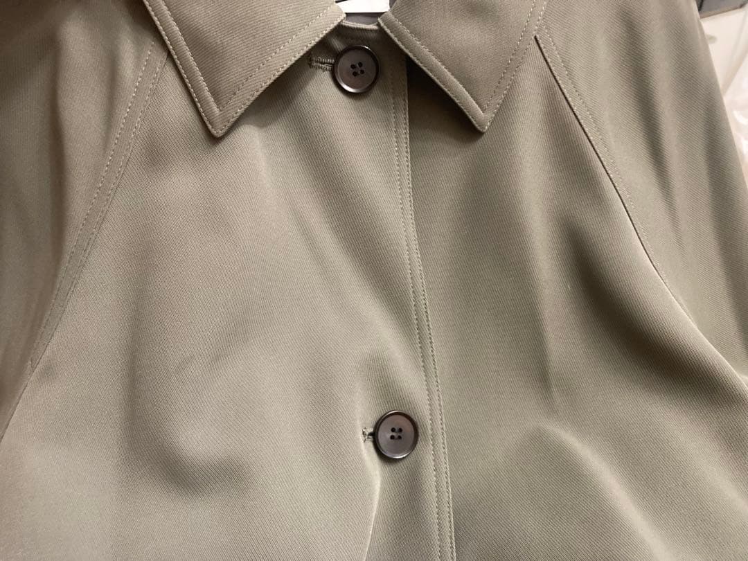 枝豆様専用】crewre25SSドレープステンカラーコートサイズ2セピア