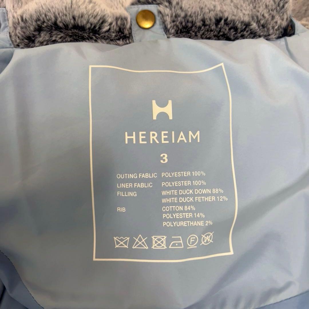 HEREIAM ファー付き ロングダウン ダウンジャケット BAYFLOW - メルカリ