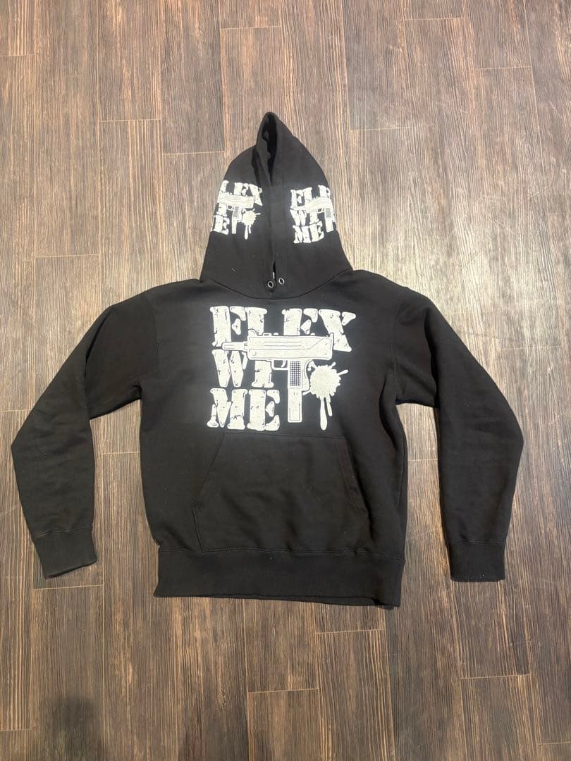 flexwitme パーカー サイズsステッカー付 DAB.DNE - メルカリ