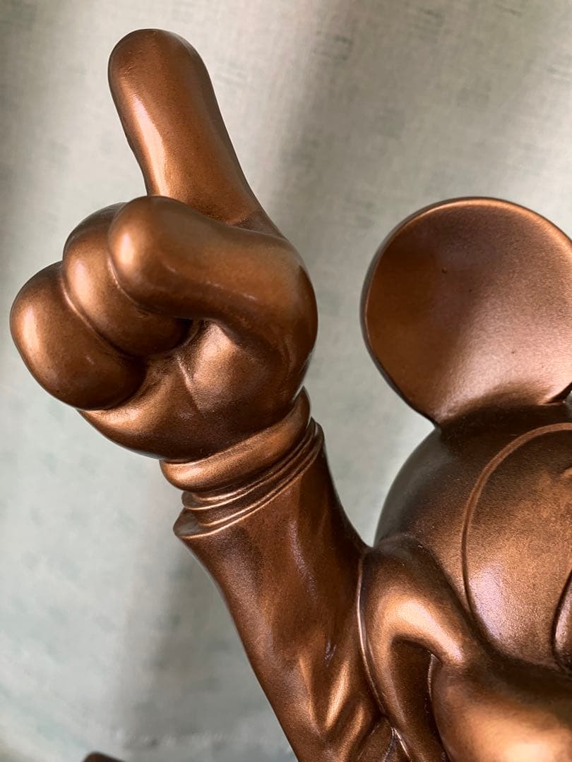 非売品】ディズニーオーケストラー ブロンズ像 オルゴール 第一生命