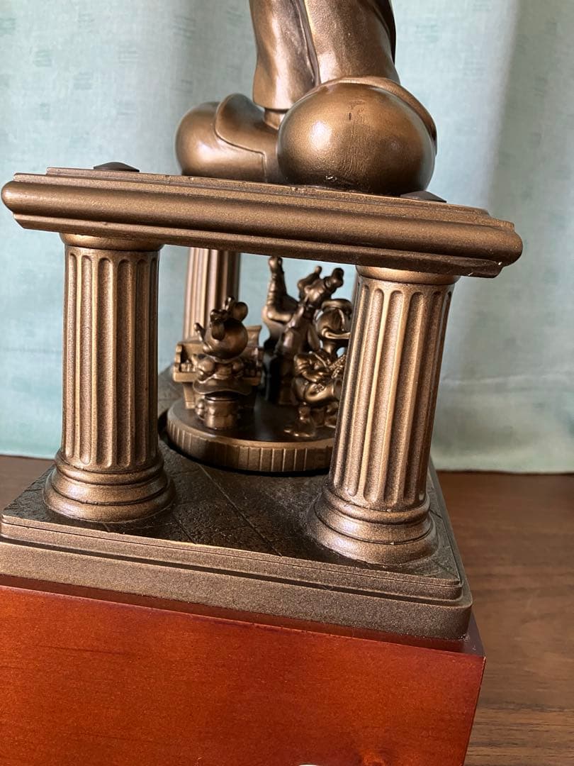 非売品】ディズニーオーケストラー ブロンズ像 オルゴール 第一生命