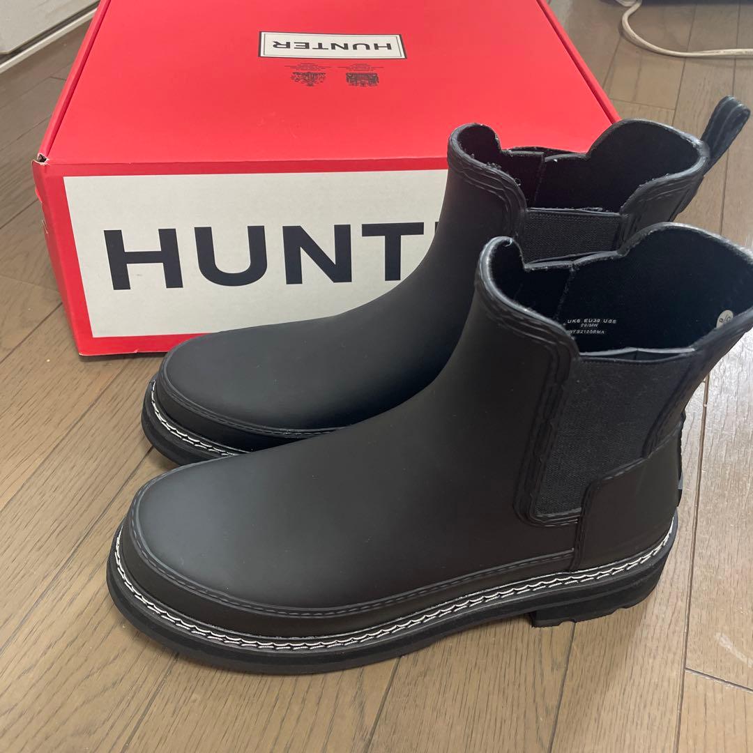 HUNTER/ハンター　ブラック WFS2100RMA【美品】箱あり25cm HUNTER/ハンターブラック WFS2100RMA 箱あり25cm - メルカリ