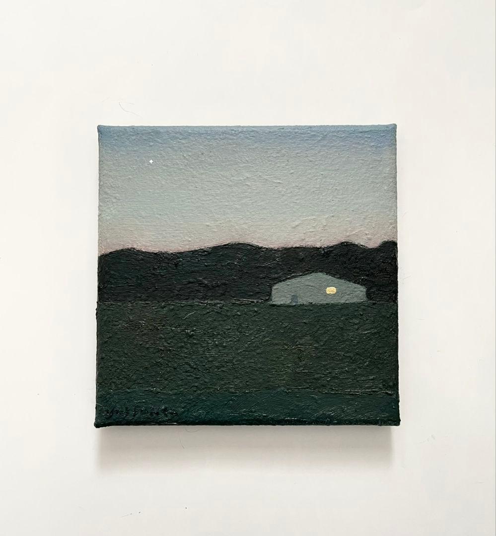 油彩画　一番星 一番星」 by 原見 兼司｜Artmeter｜暮らしを彩るアートが、きっと見つかる