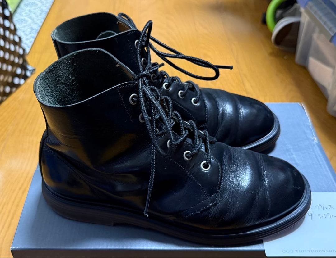 本日限定❗️❗️コムデギャルソン オムプリュス レザー ハイカット