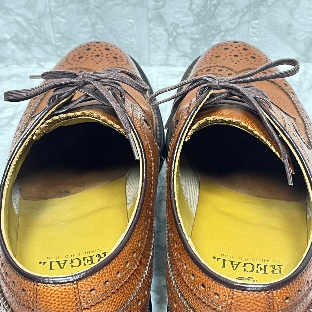 【極美品】リーガル　インペリアルグレード　ウィングチップ　25.5cm 2235