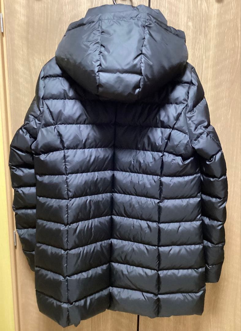 24AW 美品インディヴィ【洗える／撥水】ミドル丈ウォッシャブルダウン