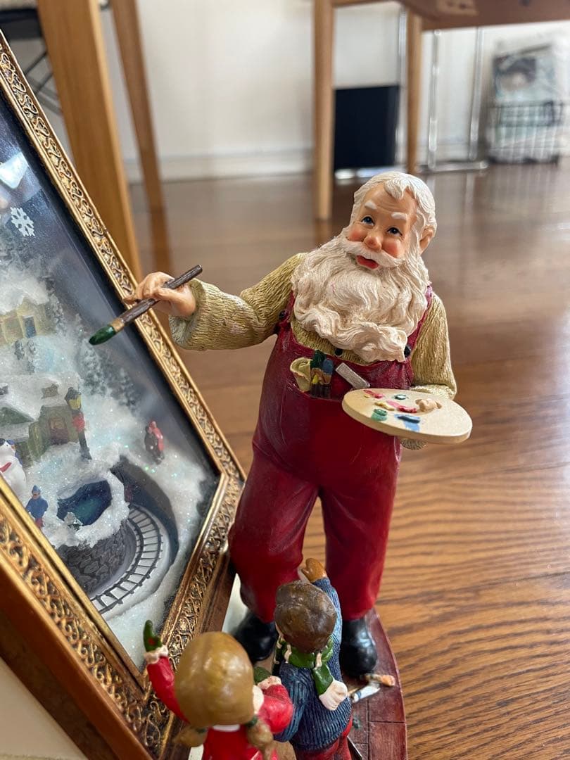 サンタクロース クリスマス オルゴール フィギュア