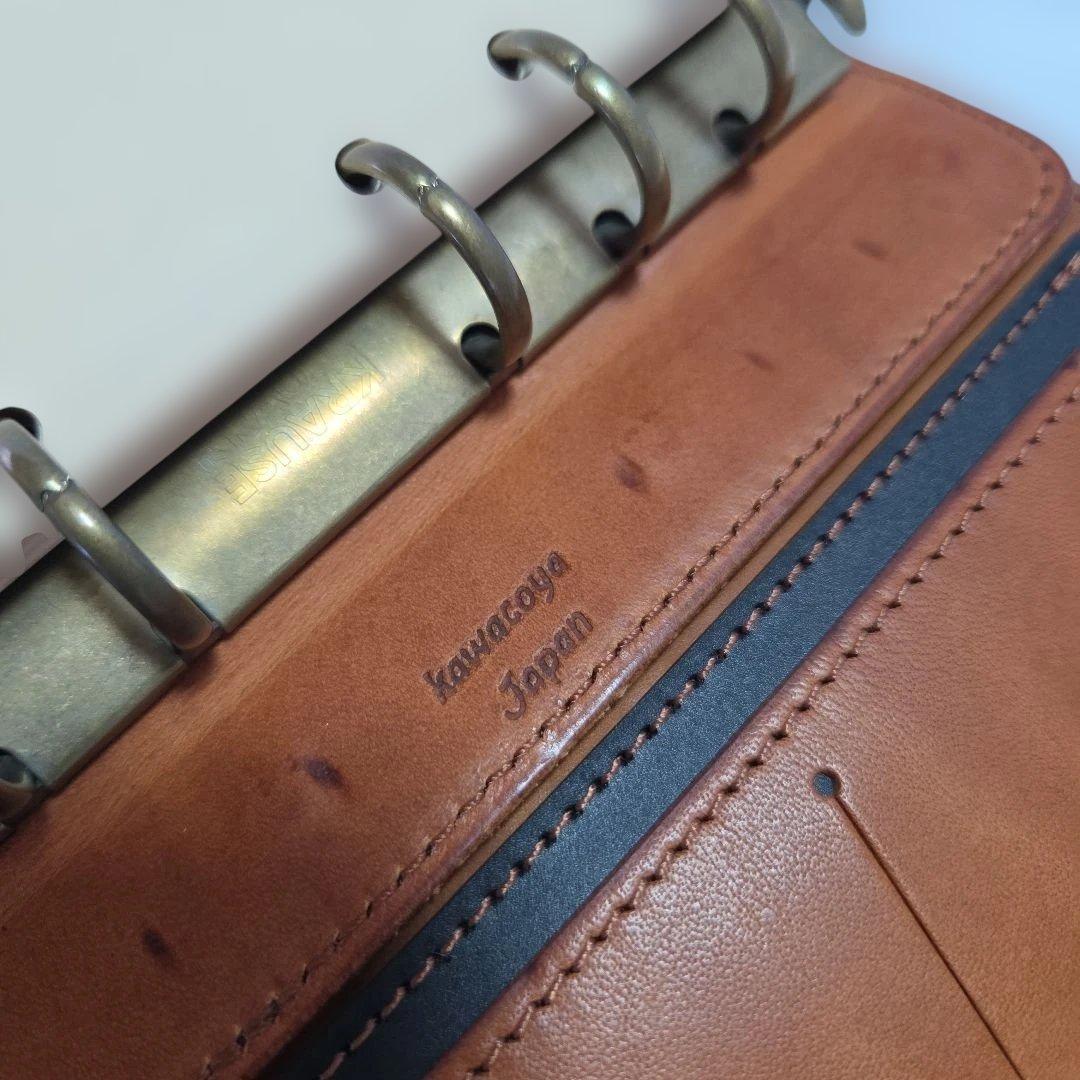 kawacoyaブラウンsnap A6W oiled p.p.s.手帳 - メルカリ