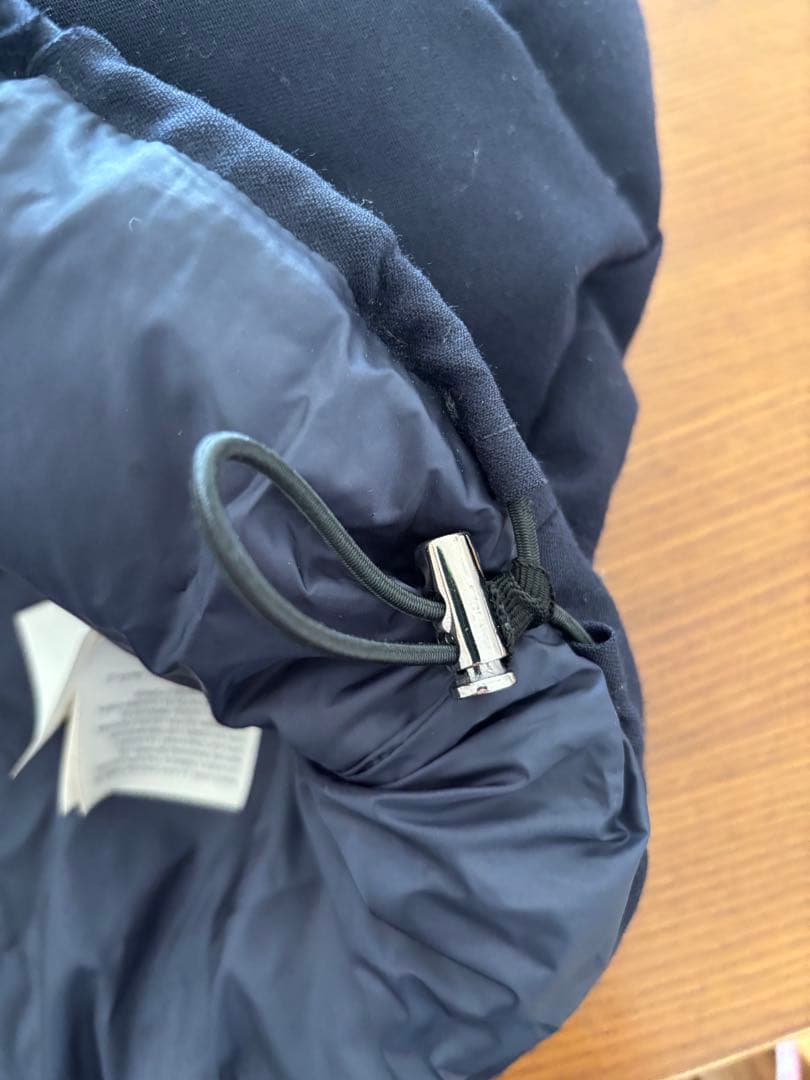 《おはぎ》TATRAS ネイビー ダウンジャケット フード付き