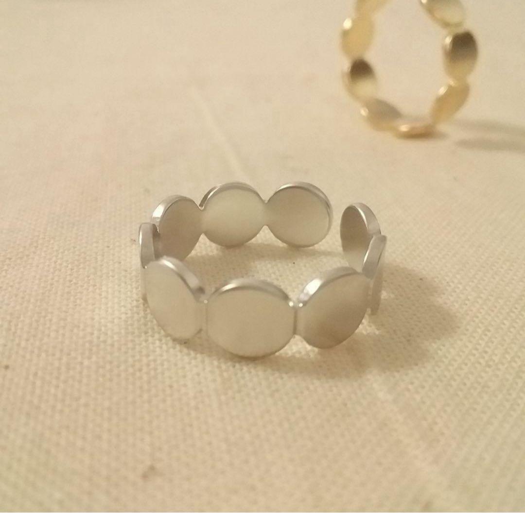 再入荷 新品 タンバリンリング マットシルバー ミナペルホネンお好きな