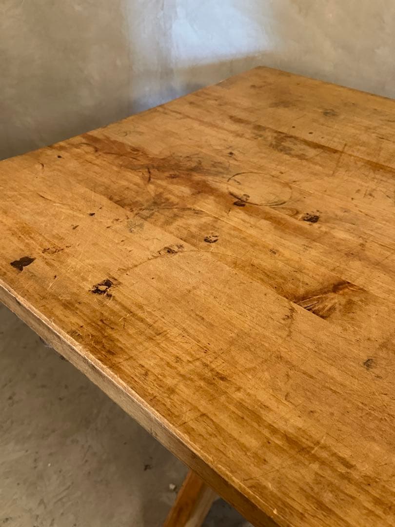 東京都23区配送無料】ビンテージ テーブル 作業台 什器 陳列棚