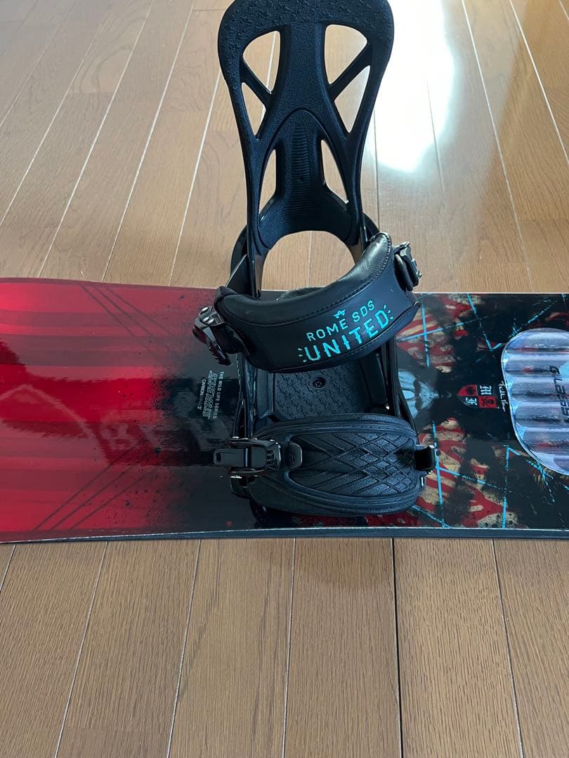 RIDE WILDLIFE155ROMEメンズスノーボードセット ケース付き - メルカリ