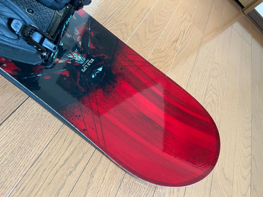 RIDE WILDLIFE155ROMEメンズスノーボードセット ケース付き - メルカリ