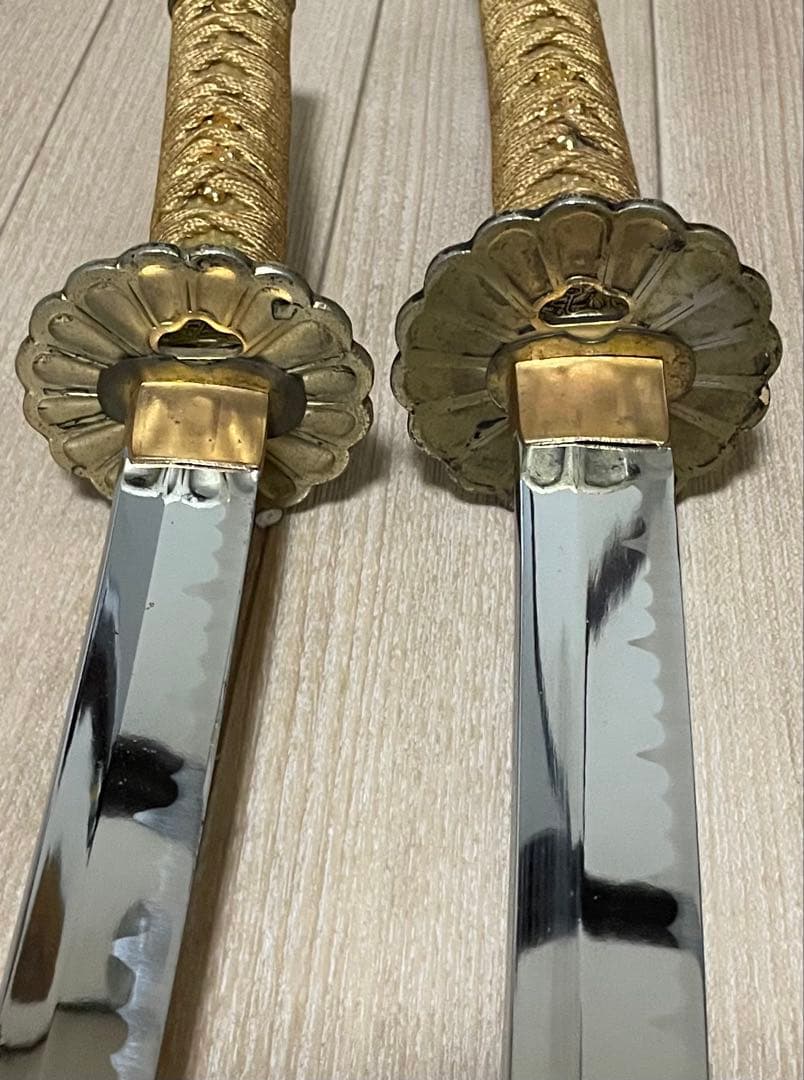 ポメ様専用 模造刀 居合刀 太刀 脇差 刀掛け 武具 X098 - メルカリ