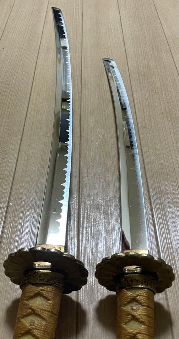 ポメ様専用 模造刀 居合刀 太刀 脇差 刀掛け 武具 X098 - メルカリ