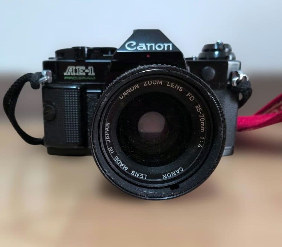 キヤノンAE-1プログラムフィルムカメラ　レンズセット　Canon AE-1プログラム - キヤノンカメラミュージアム