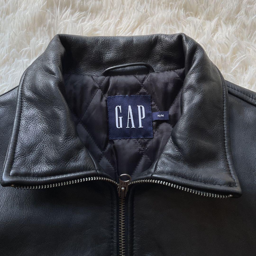 人気✨オールドギャップ レザージャケット スタンドカラー M 本革