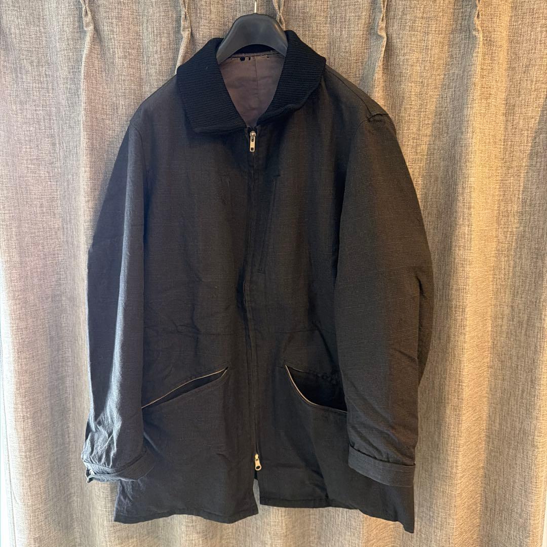 90's vintage Y's for men ウールギャバ ロングジャケット Y's for men（ワイズフォーメン） 90's ウールギャバジン シャツ