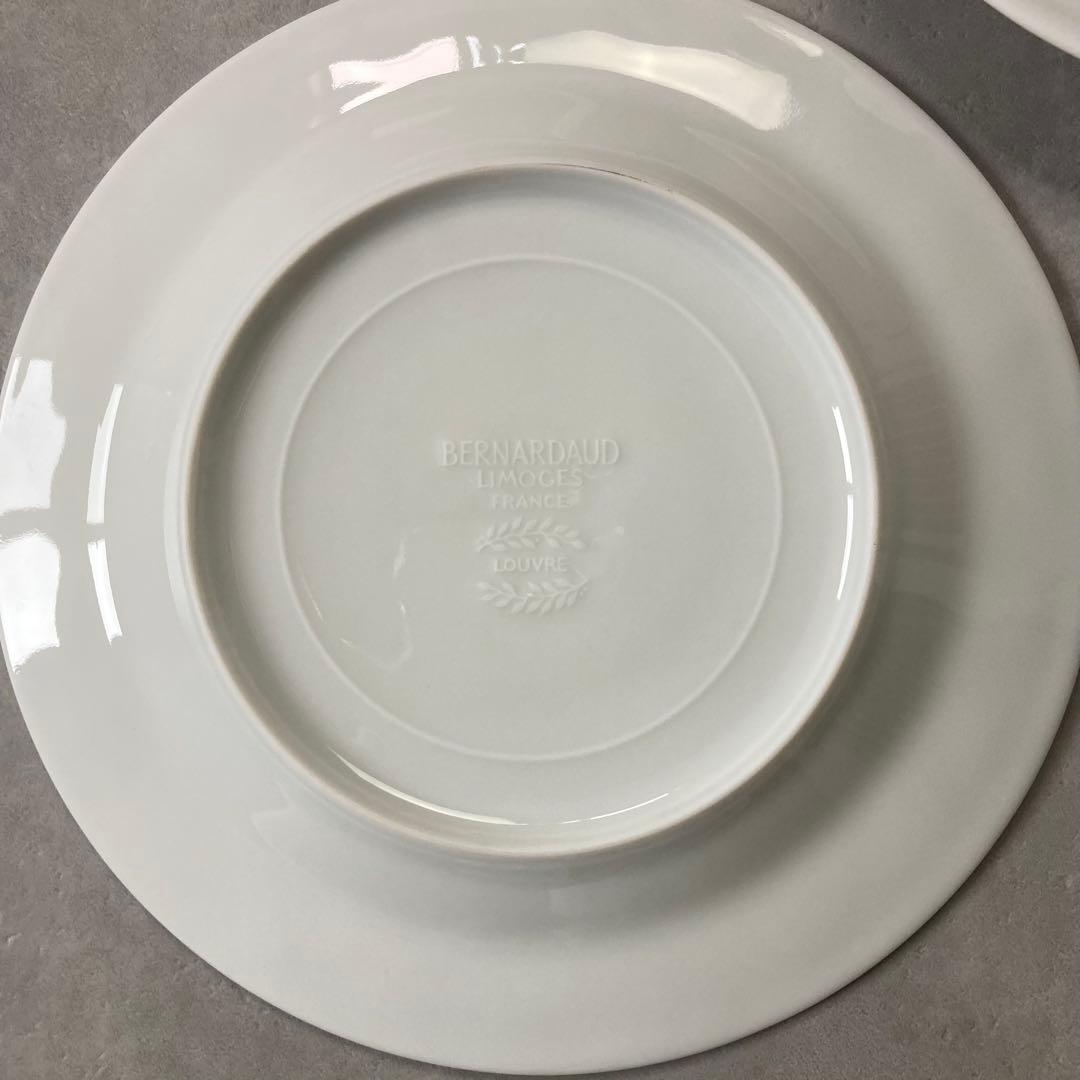 BERNARDAUD ベルナルド プレート 19cm 2枚ルーブル ケーキ皿 - メルカリ