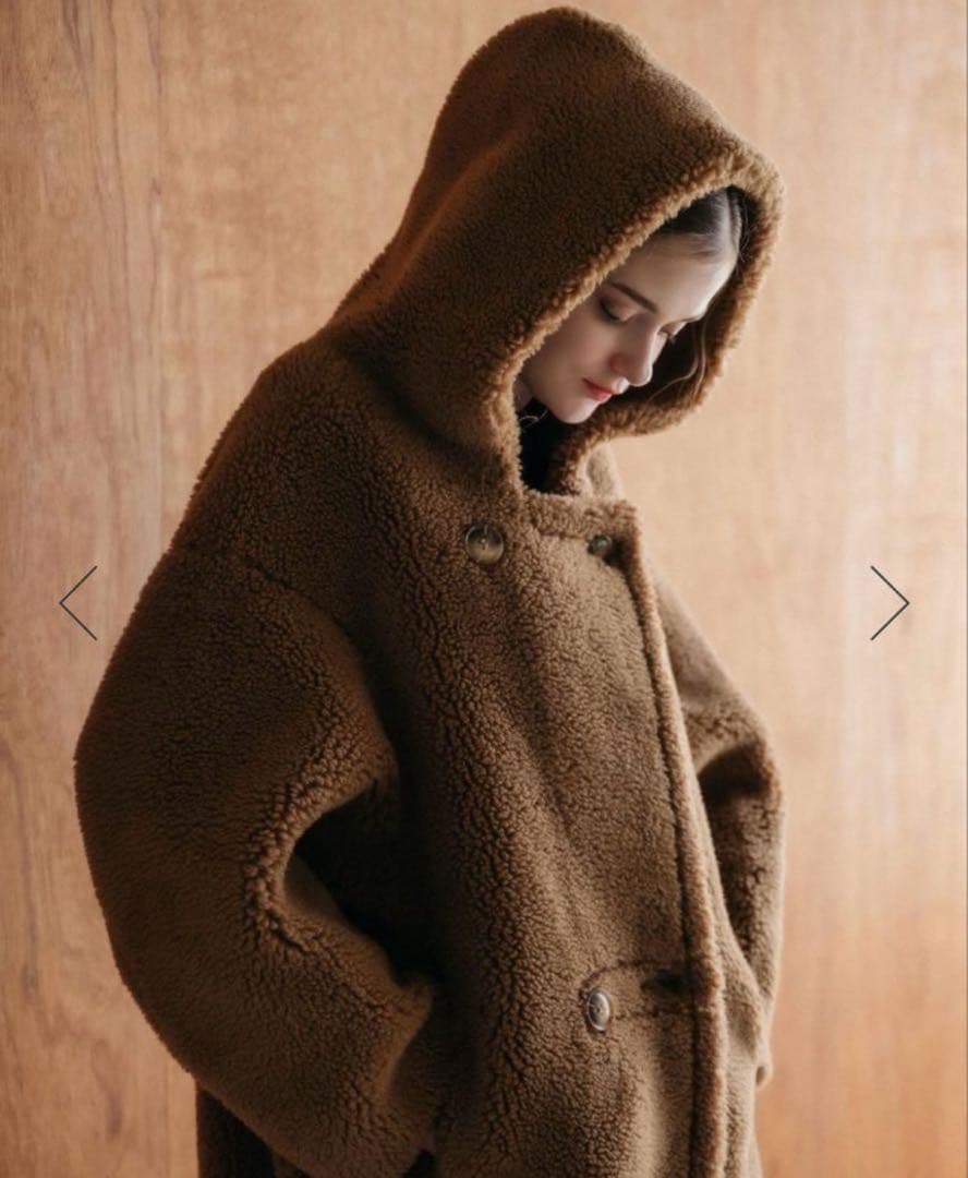 karry long boa coat 新品 送料込 完売品 ボアコート - メルカリ