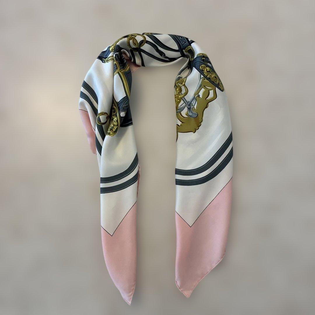 HERMES エルメス カレ90 BRIDES de GALA シルクスカーフ - メルカリ