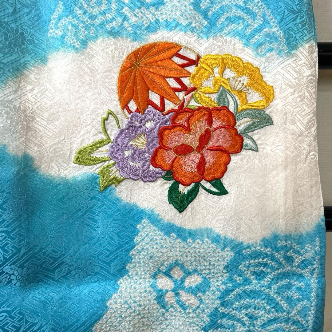 おおねぎNo.99 女の子　　正絹産着　　本絞り　新品