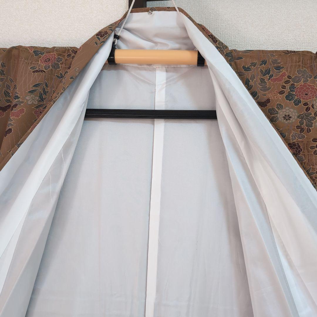 三花】美品 東レシルック 東洋和装 袷 洗える着物 リユース - メルカリ