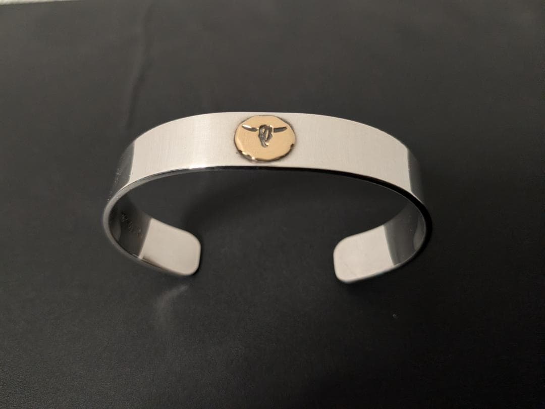 TADY&KING 平打ちバングル ロングホーン SV925 K18 Mサイズ - メルカリ