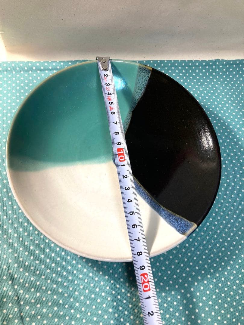 因州 中井窯 三色染め分け皿 鳥取 - メルカリ