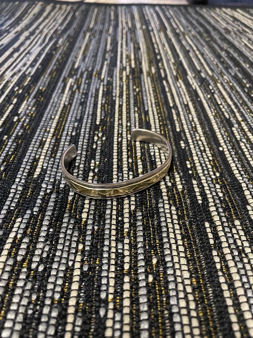 B.Morgan 14k バングル　ナバホ　ブルースモルガン ナバホ族 Bruce Morgan ブルース・モーガン バングル