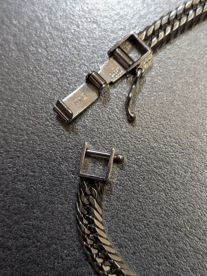 喜平PT85012面トリプルカットブレスレット[本日限定]特価!!ラスト