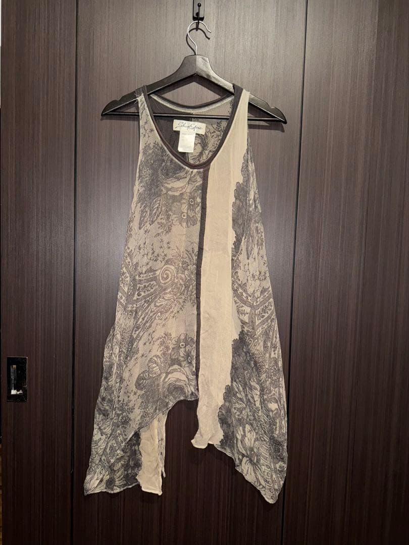 Share Spirit シルクタンクトップ　ワンピース SHARE SPIRIT｜シェアースピリットのタンクトップ通販 - ZOZOTOWN