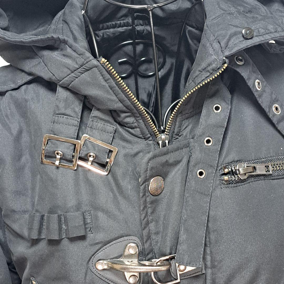 ファイヤーマンコート ミリタリー Y2Kグランジ 平成ギャル ギミック