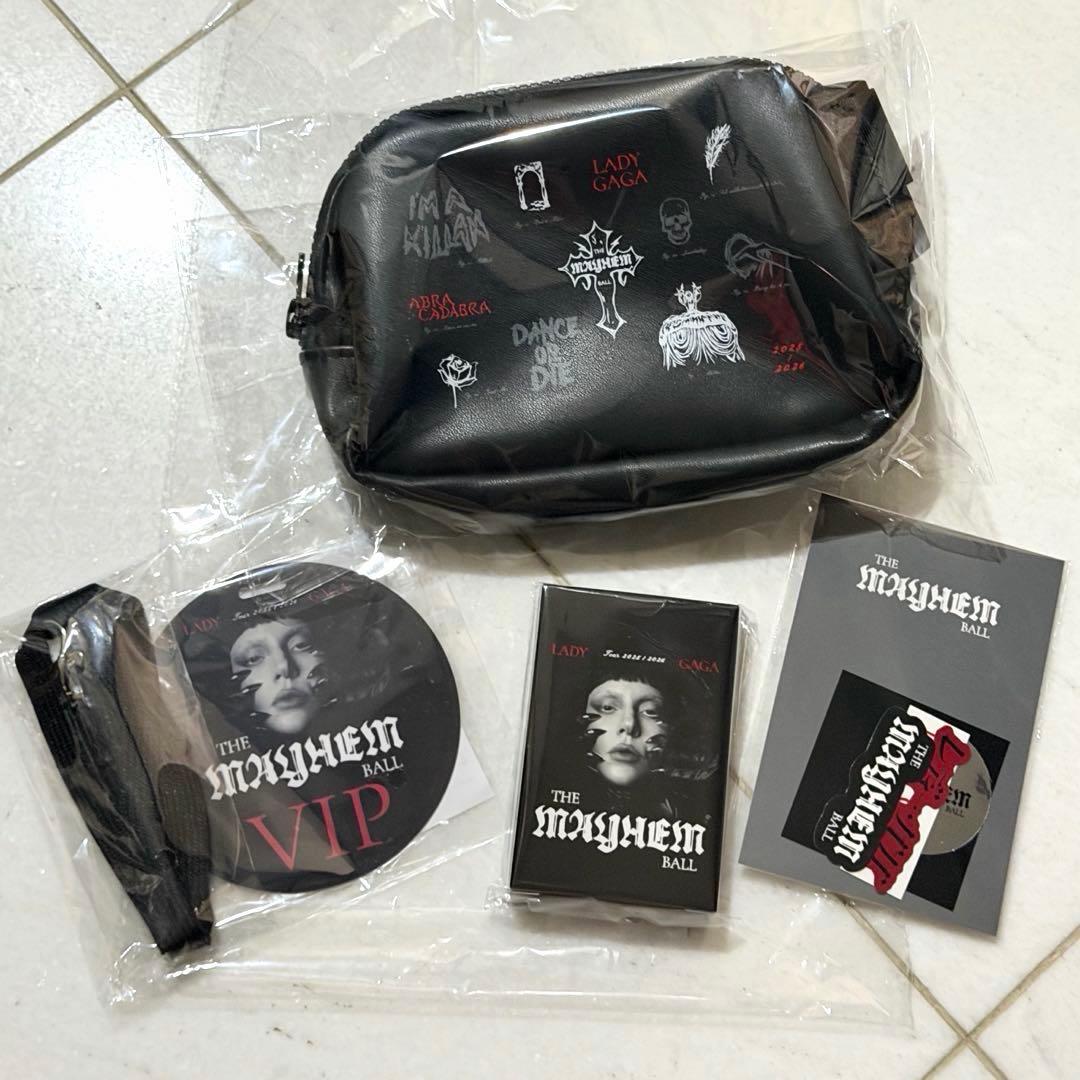 特典付】LADY GAGA Mayhem Ball VIP シルバー限定グッズ - メルカリ