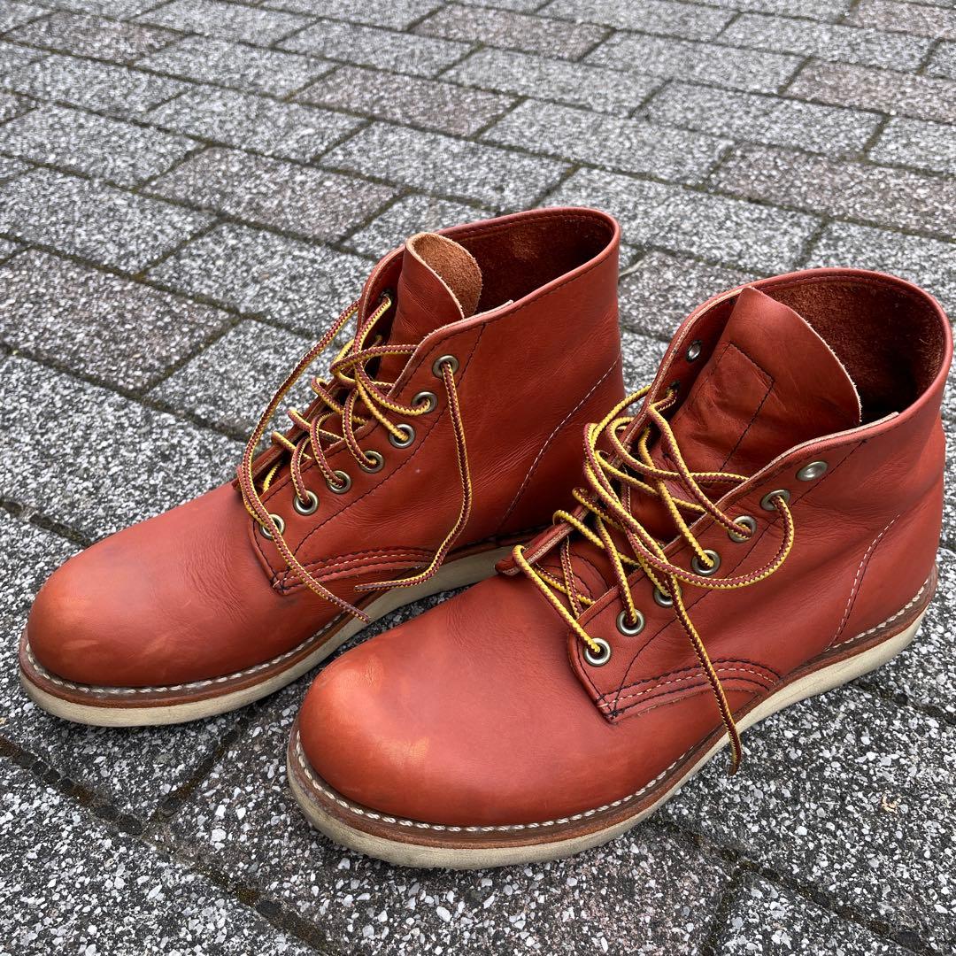 【定番】レッドウィング 8166 クラシックラウンド 6.5D(24.5cm)