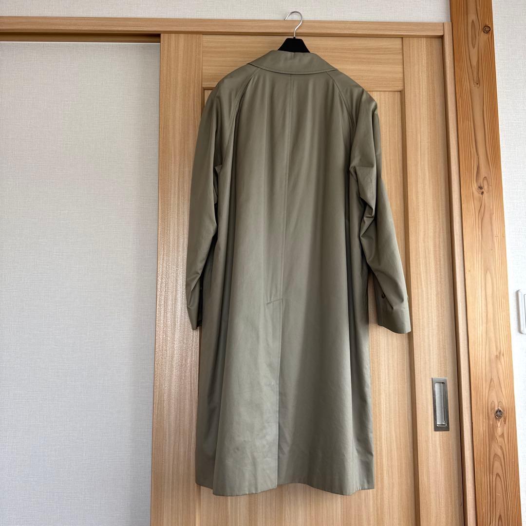 Burberry's ステンカラーコート オリーブグリーン 年代物 - メルカリ