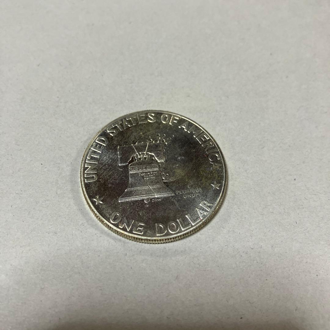 アメリカ アイゼンハワー 1ドル 古銭 200周年 銀貨 slv400