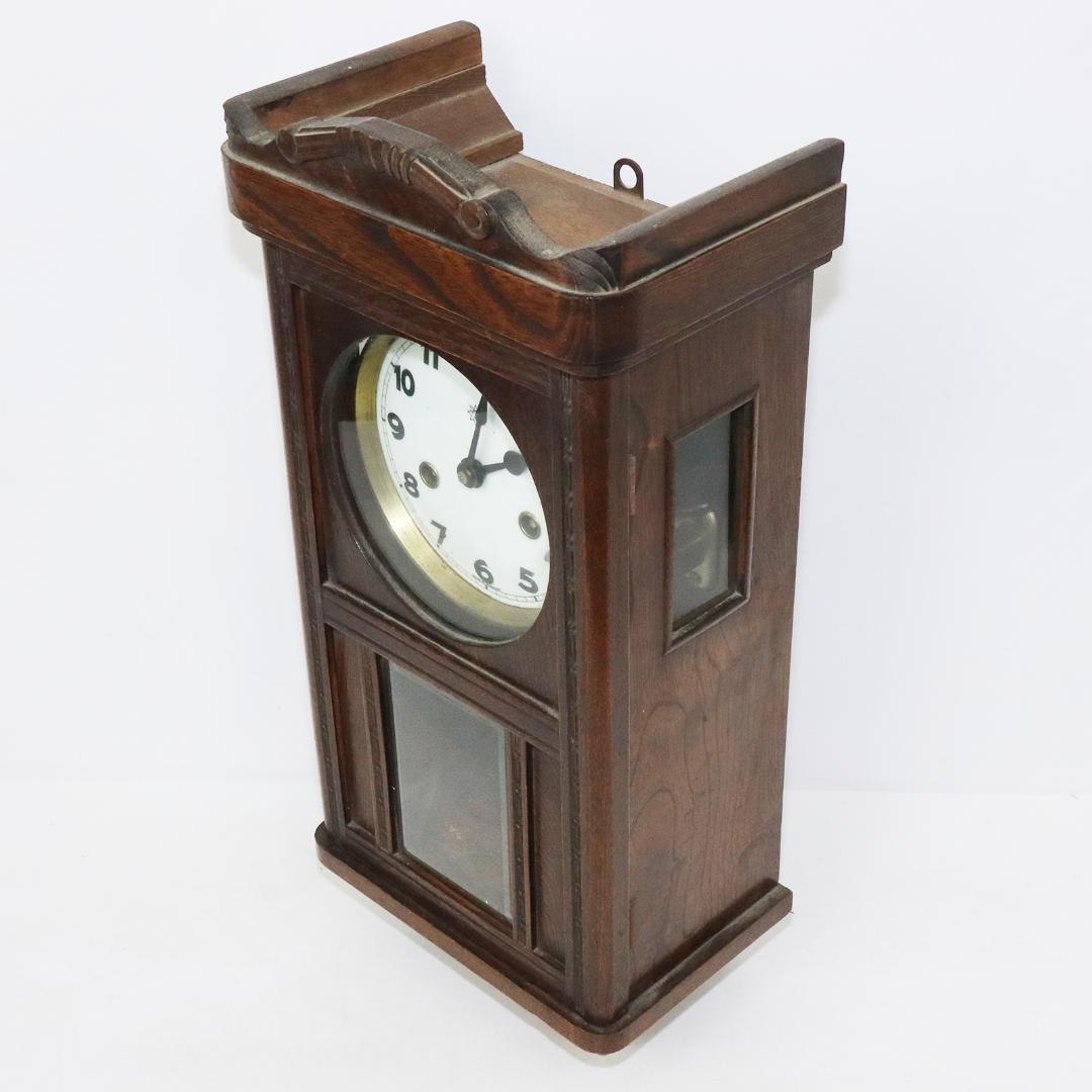 ドイツ製 JUNGHANS ユンハンス 柱時計 手巻 - メルカリ