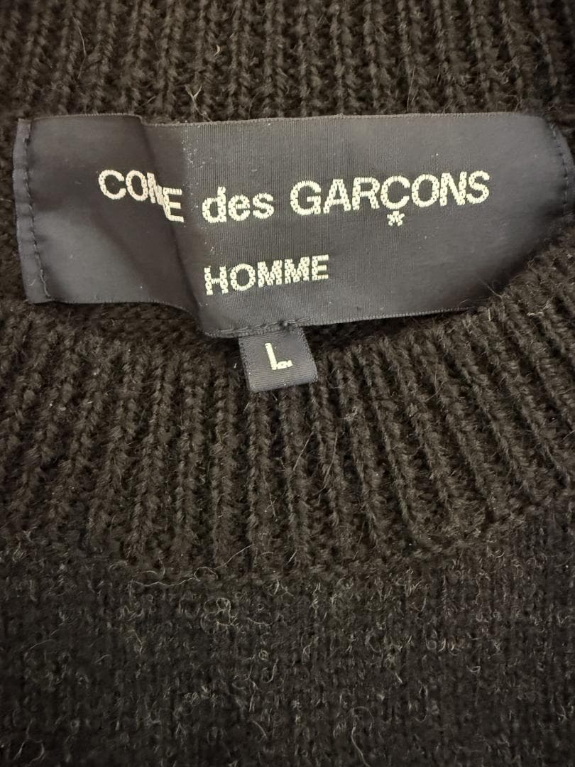 COMME des GARÇONS HOMME パッチワークニット L - メルカリ