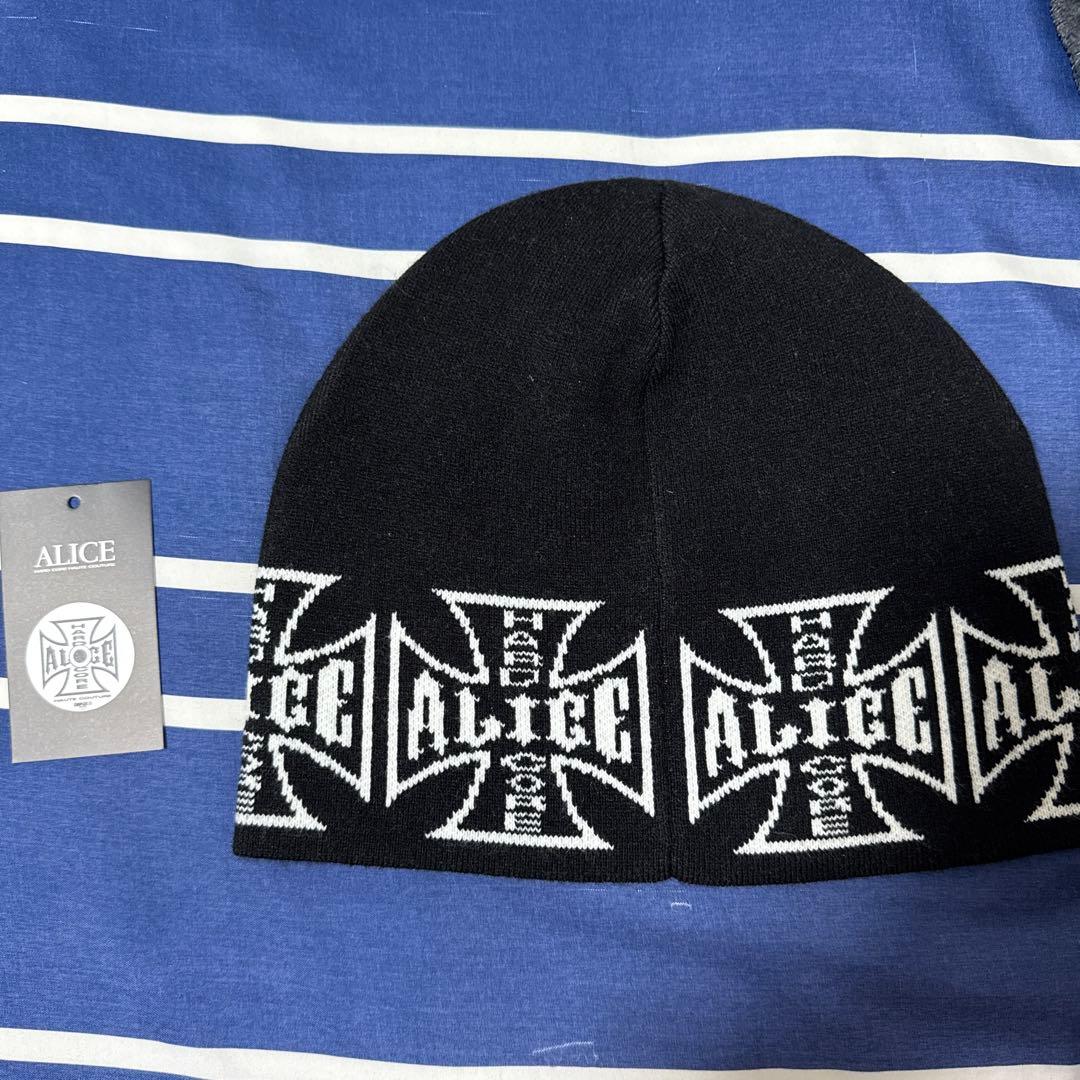 ALICE HOLLYWOOD JACQUARD CHOPPER BEANIE - メルカリ